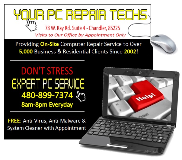 Logo for Your PC Repair Techs