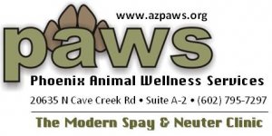 Featured image for PAWS; Phoenix Animal Wellness Services